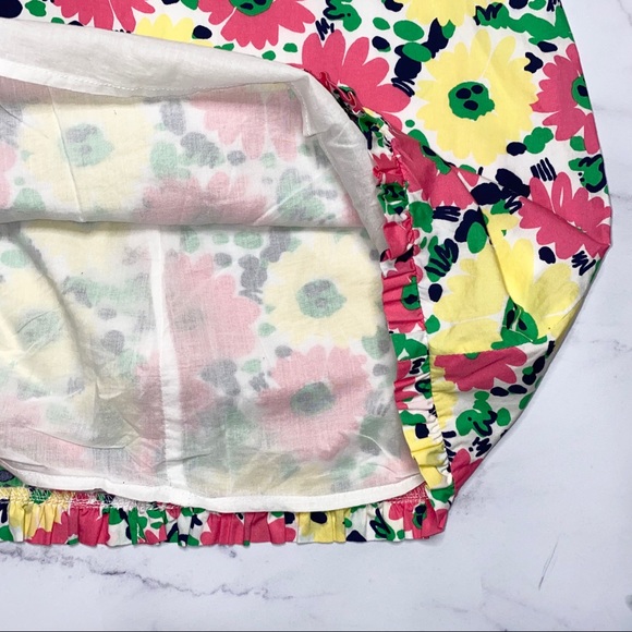 Lilly Pulitzer Callie Ruffle Skirt Doodlebug Daisy Easter Outfit Spring Size 4 - Picture 5 of 11